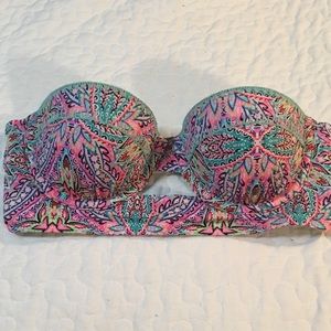 Shade and shore 34B cut out bikini top